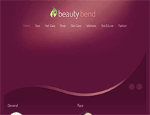 Tablet Screenshot of beautybend.com